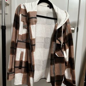 Plaid shacket